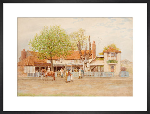 Brockley Jack Inn, May 1897 (Art print, Large, Black)
