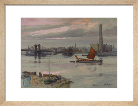 Millbank, 1912 (Art print, Small, Natural)