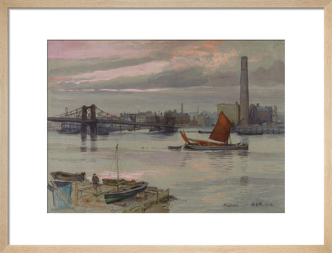 Millbank, 1912 (Art print, Medium, Natural)
