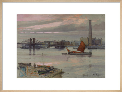Millbank, 1912 (Art print, Large, Natural)