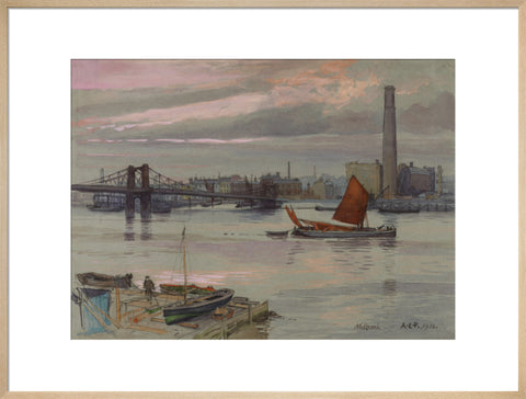 Millbank, 1912 (Art print, Extra large, Natural)