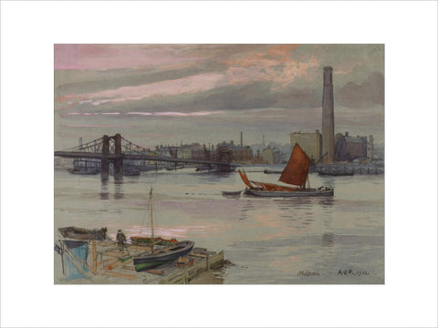 Millbank, 1912 (Art print, Small, unframed)