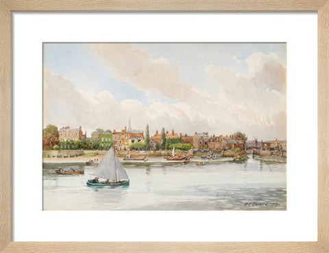 Hammersmith, 1913 (Art print, Small, Natural)