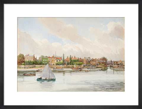 Hammersmith, 1913 (Art print, Medium, Black)