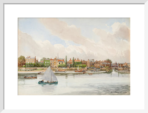 Hammersmith, 1913 (Art print, Medium, White)