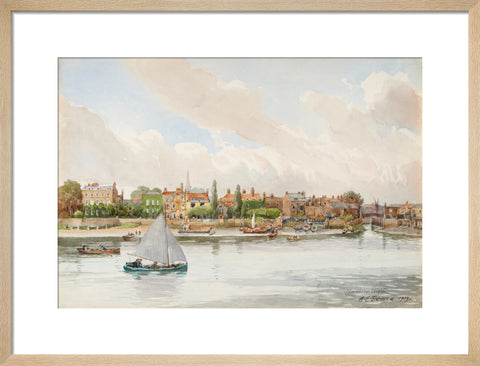 Hammersmith, 1913 (Art print, Medium, Natural)