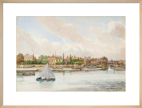 Hammersmith, 1913 (Art print, Large, Natural)