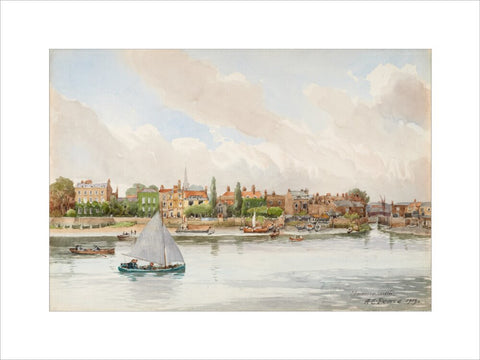 Hammersmith, 1913 (Art print, Large, unframed)