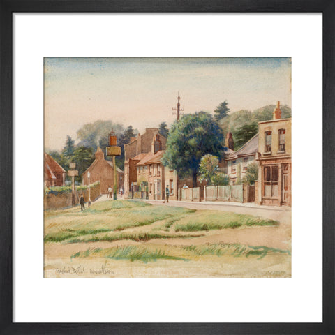 Crooked Billet, Wimbledon, 1940 (Art print, Small, Black)