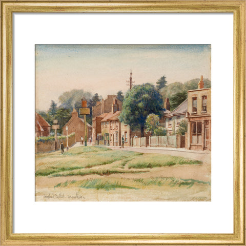 Crooked Billet, Wimbledon, 1940 (Art print, Small, Gold)