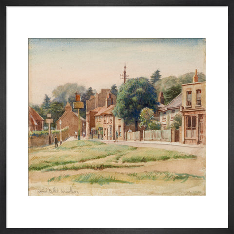 Crooked Billet, Wimbledon, 1940 (Art print, Medium, Black)