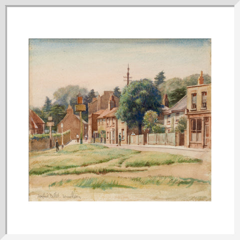 Crooked Billet, Wimbledon, 1940 (Art print, Medium, White)