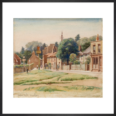 Crooked Billet, Wimbledon, 1940 (Art print, Large, Black)