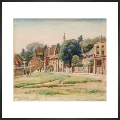 Crooked Billet, Wimbledon, 1940 (Art print, Extra large, Black)
