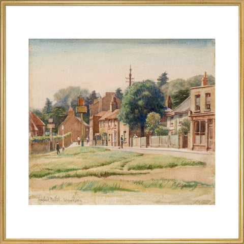 Crooked Billet, Wimbledon, 1940 (Art print, Extra large, Gold)