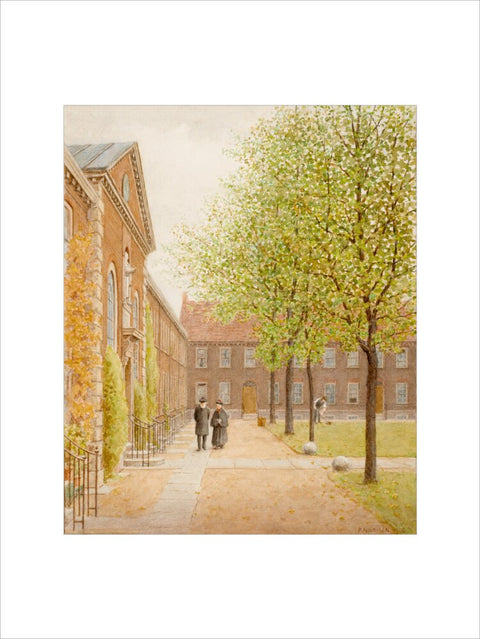 The Geffrye Almshouses, 1908 (Art print, Small, unframed)