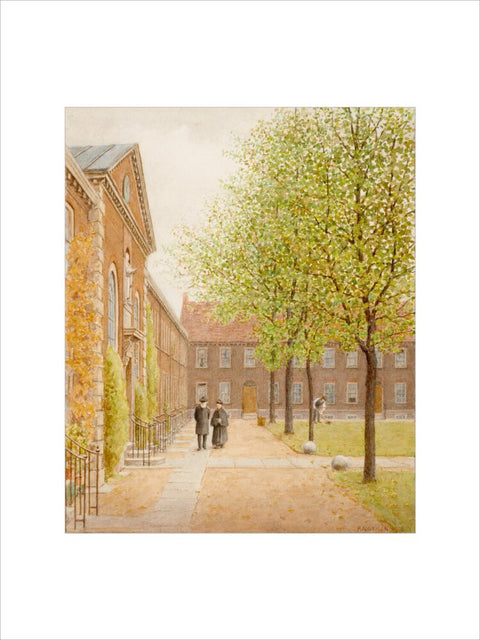 The Geffrye Almshouses, 1908 (Art print, Large, unframed)