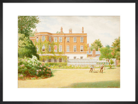York House from garden, 1899 (Art print, Large, Black)