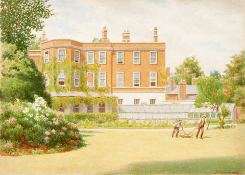 York House from garden, 1899