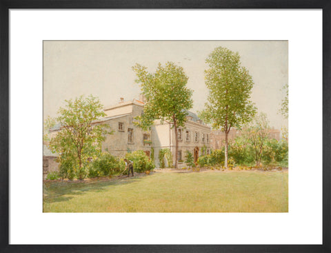 Sandford House, Fulham, 1901 (Art print, Medium, Black)