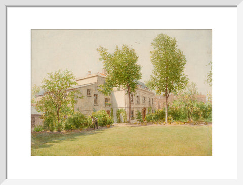 Sandford House, Fulham, 1901 (Art print, Medium, White)