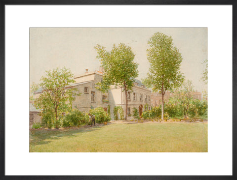 Sandford House, Fulham, 1901 (Art print, Large, Black)