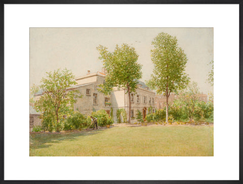 Sandford House, Fulham, 1901 (Art print, Extra large, Black)