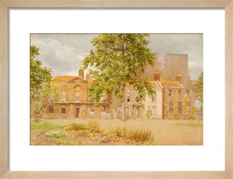 Group of Old Houses, South Kensington Museum (Art print, Small, Natural)