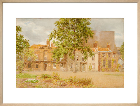 Group of Old Houses, South Kensington Museum (Art print, Large, Natural)