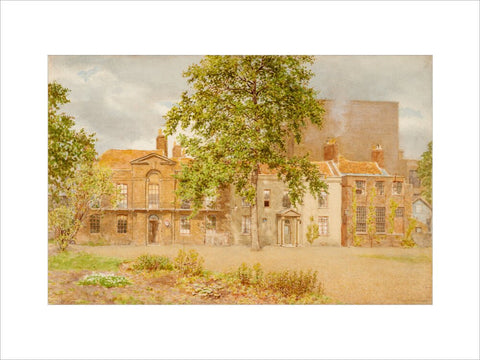 Group of Old Houses, South Kensington Museum (Art print, Small, unframed)
