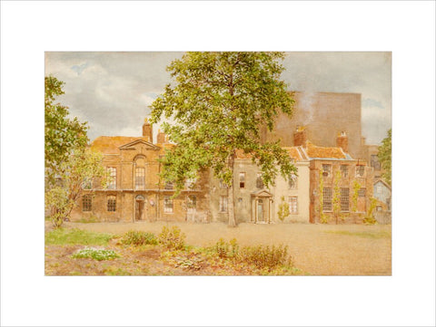 Group of Old Houses, South Kensington Museum (Art print, Large, unframed)