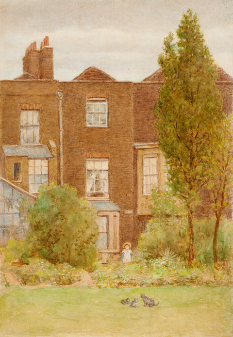 Back of 252 Fulham Road, 1910