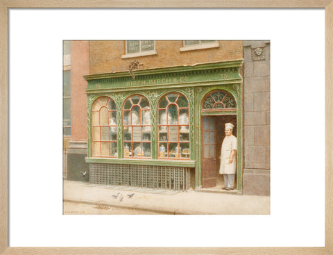 Birch''s Confectionary Shop, 15 Cornhill, 1926 (Art print, Medium, Natural)