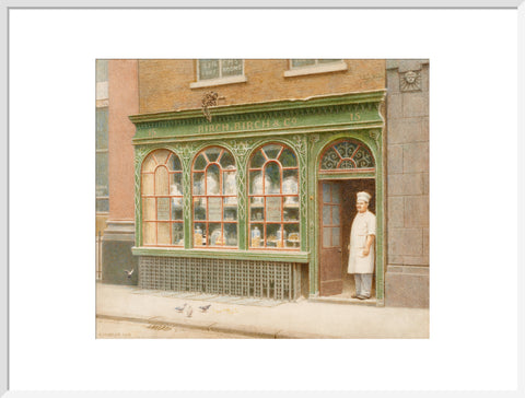 Birch''s Confectionary Shop, 15 Cornhill, 1926 (Art print, Extra large, White)