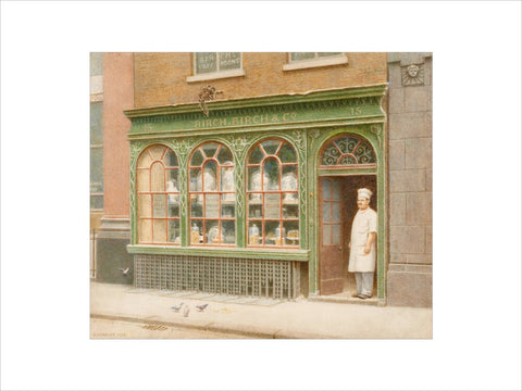 Birch''s Confectionary Shop, 15 Cornhill, 1926 (Art print, Small, unframed)