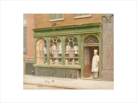 Birch''s Confectionary Shop, 15 Cornhill, 1926 (Art print, Medium, unframed)