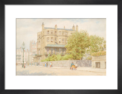 Camelford House, Mayfair, 1913 (Art print, Small, Black)