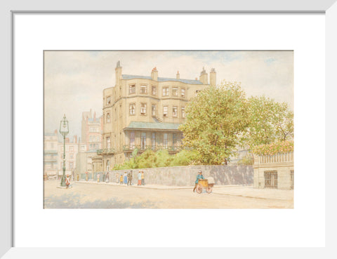 Camelford House, Mayfair, 1913 (Art print, Small, White)