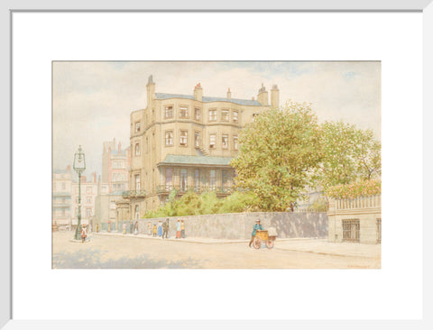 Camelford House, Mayfair, 1913 (Art print, Medium, White)