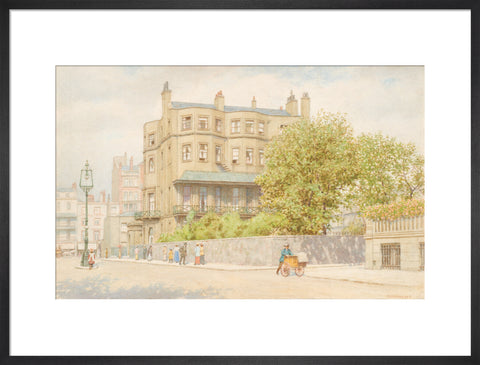 Camelford House, Mayfair, 1913 (Art print, Large, Black)