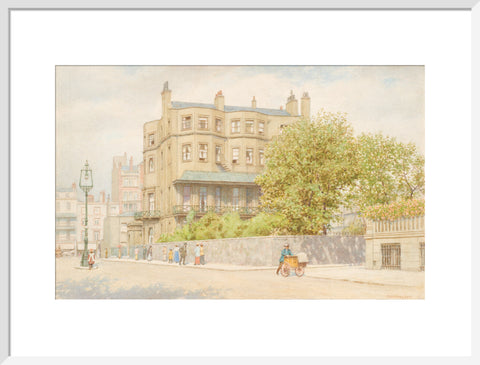 Camelford House, Mayfair, 1913 (Art print, Large, White)