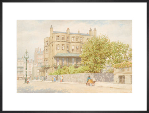 Camelford House, Mayfair, 1913 (Art print, Extra large, Black)