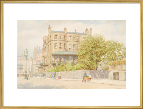 Camelford House, Mayfair, 1913 (Art print, Extra large, Gold)