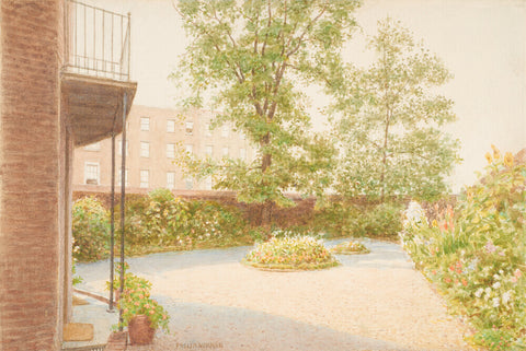 The Garden of Mrs Siddon''s House, Baker Street,