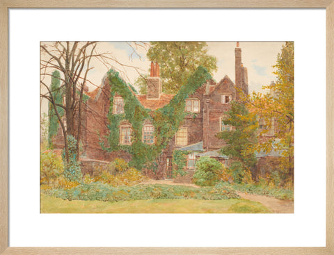 The ''Gables'', Wandsworth Common, May 27, 1899 (Art print, Medium, Natural)