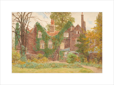 The ''Gables'', Wandsworth Common, May 27, 1899 (Art print, Extra large, unframed)