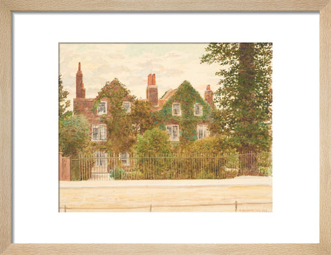 Gables, Wandsworth Common, July 1899 (Art print, Small, Natural)