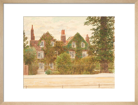 Gables, Wandsworth Common, July 1899 (Art print, Medium, Natural)