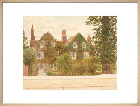 Gables, Wandsworth Common, July 1899 (Art print, Large, Natural)