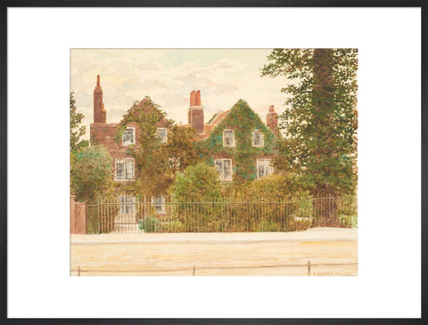 Gables, Wandsworth Common, July 1899 (Art print, Extra large, Black)